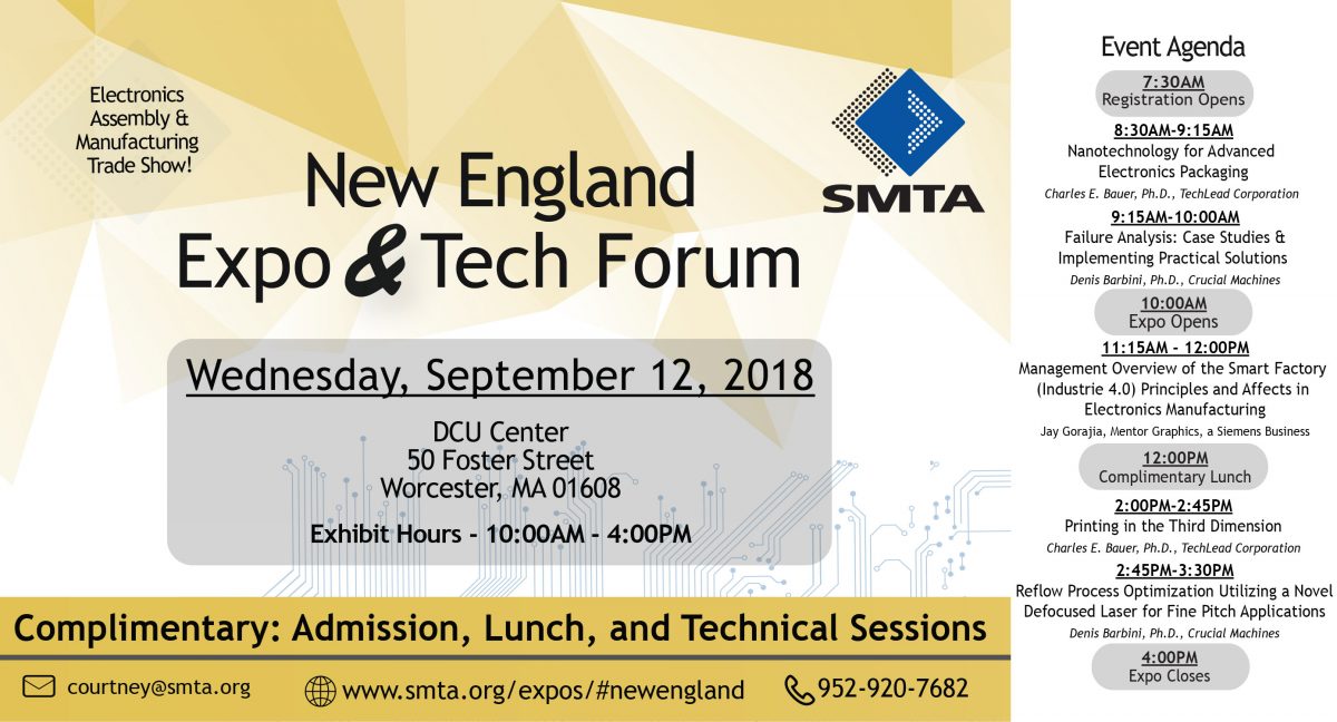New England Expo and & Tech Forum – Worcester MA